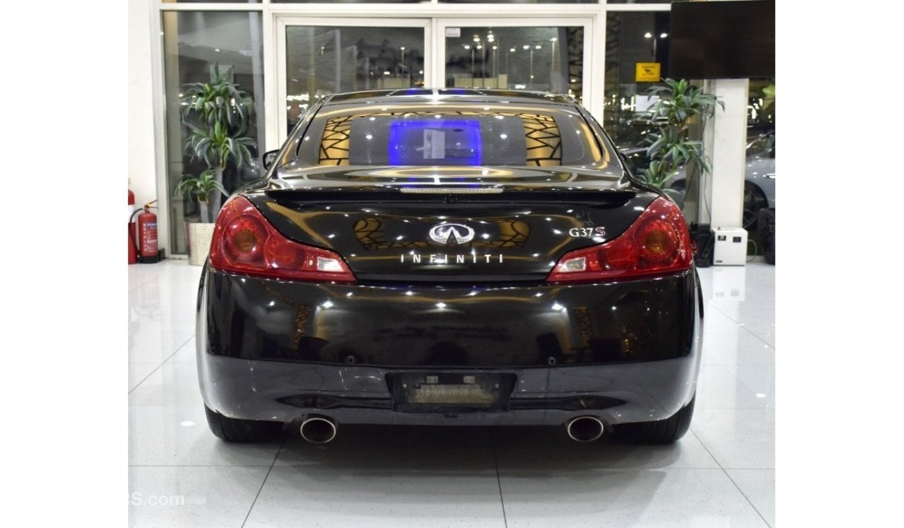 إنفينيتي G37 EXCELLENT DEAL for our Infiniti G37 S ( 2008 Model ) in Black Color GCC Specs