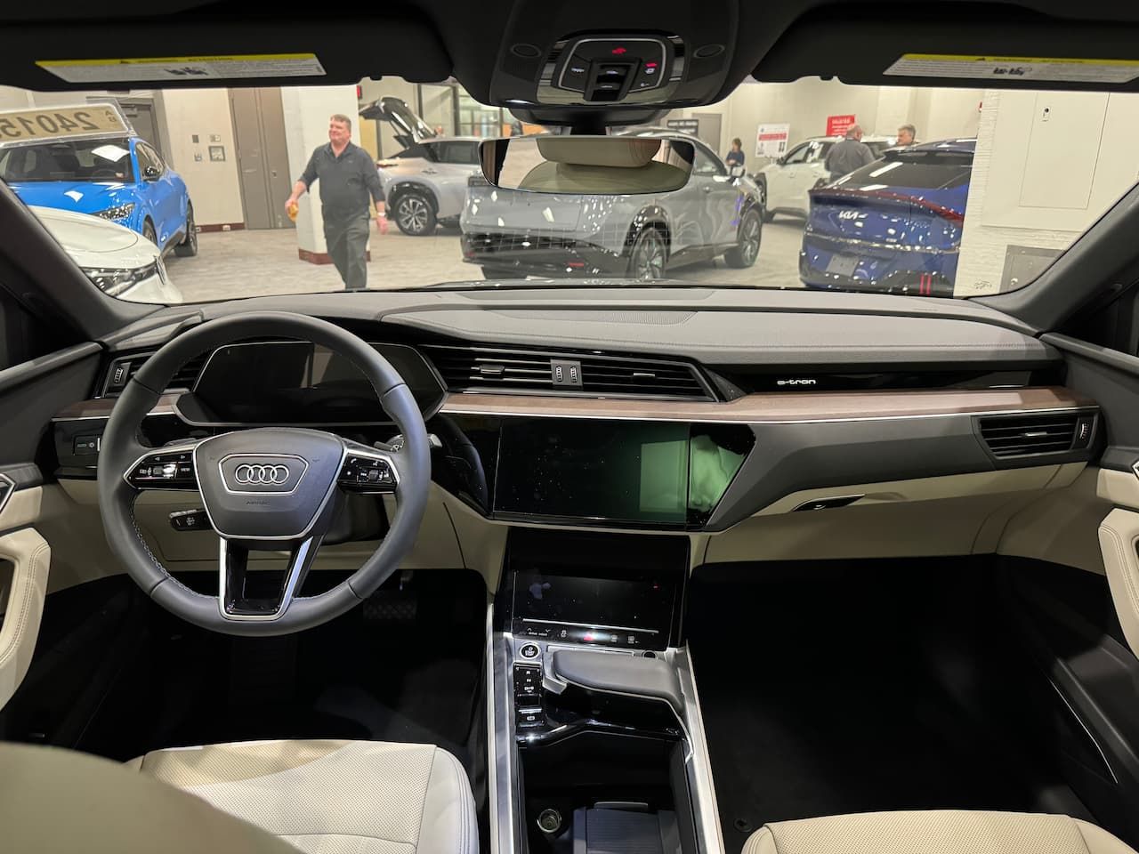 Audi etron interior - Cockpit