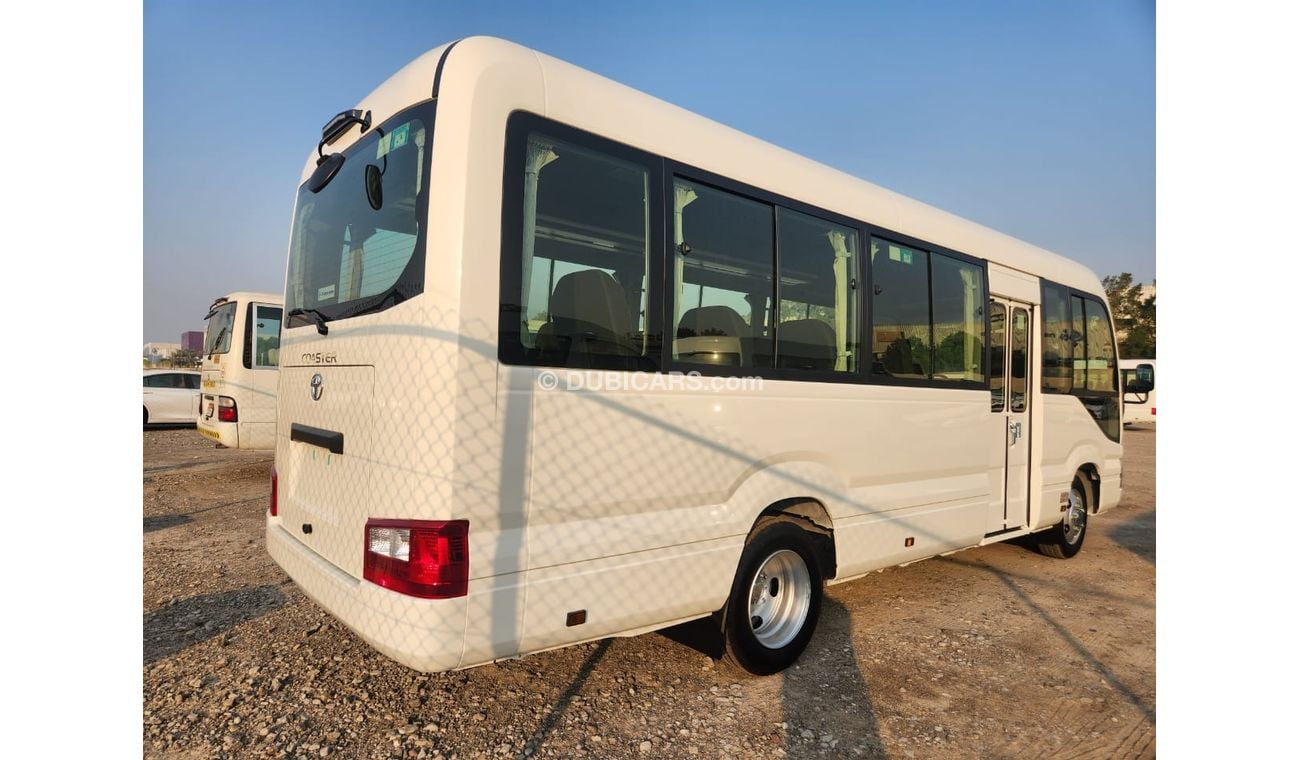 Toyota Coaster 2024 Model Toyota Coaster High-Roof 23-Seater 4.0L 4-Cyl Turbo Diesel M/T RWD (Auto Closing Door) On