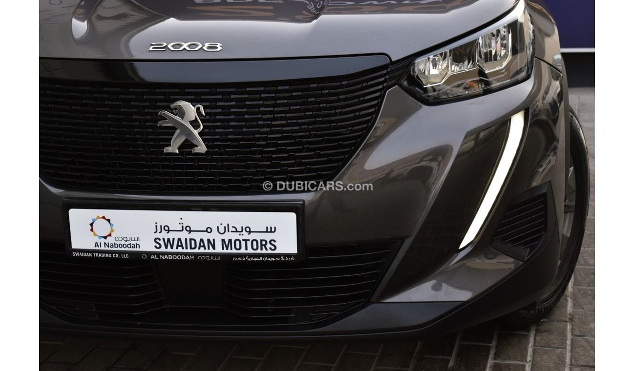 Peugeot 2008 AED 959 PM  ACTIVE 1.2L TC AT GCC MANUFACTURER WARRANTY 2028 OR 100K KM