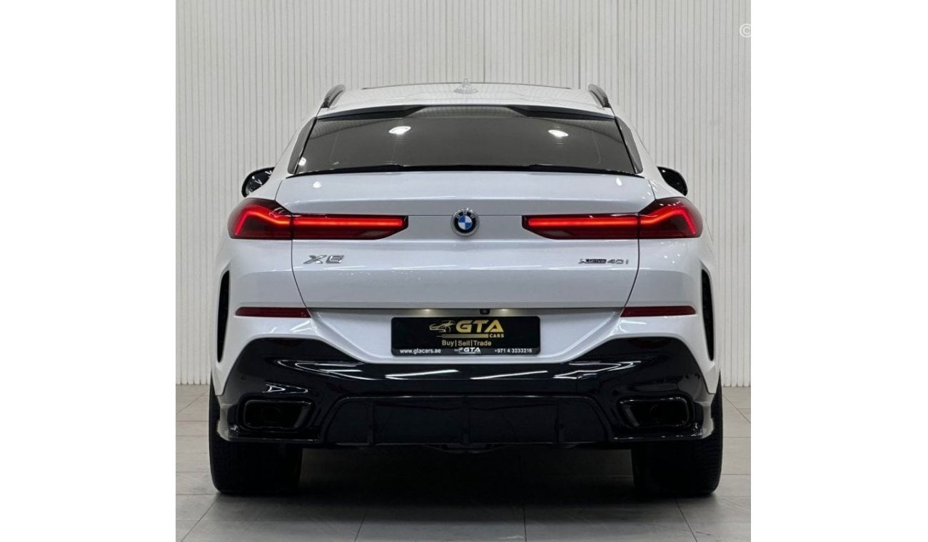 بي أم دبليو X6 40i M سبورت 2020 BMW X6 xDrive40i M-Sport, Sep 2025 BMW Warranty + Service Pack, Full Options, Low K