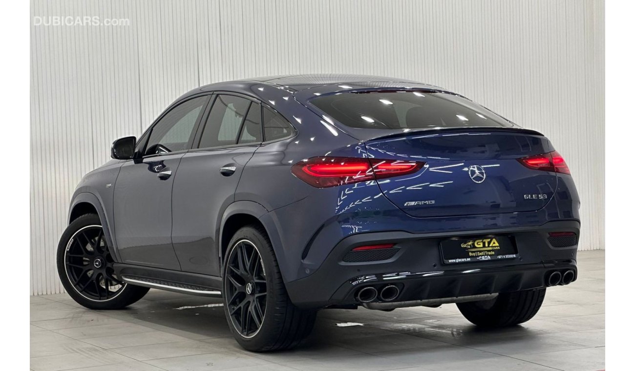 Mercedes-Benz GLE 53 AMG 2024 Mercedes Benz GLE53 AMG 4MATIC+ Coupe, April 2027 Mercedes Warranty, Full Options, GCC