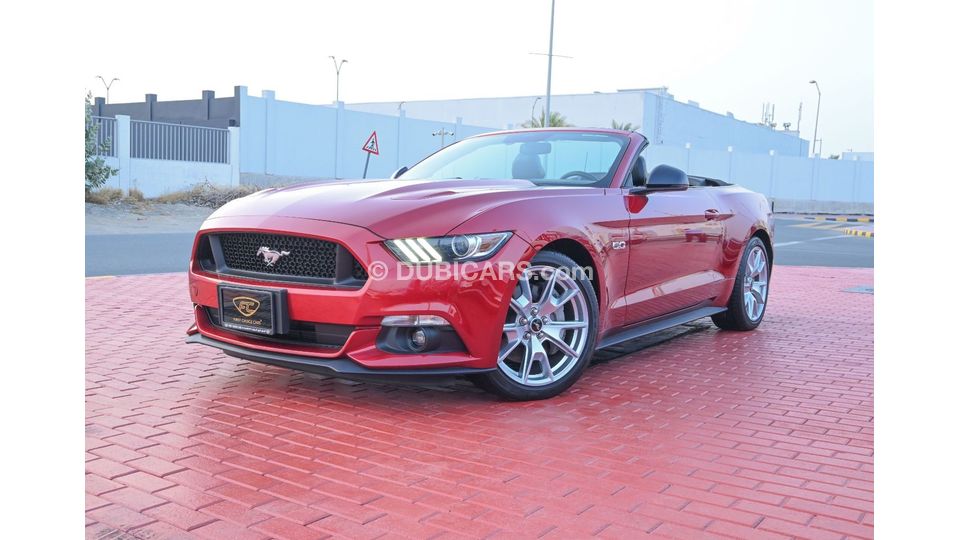 Used 2015 Ford Mustang Gt Convertible 50l V8 Gcc Agency Full Service History 6265