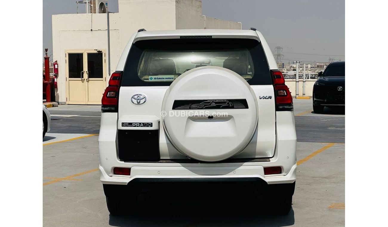 تويوتا برادو TOYOTA PRADO VXR 4.0L FUTTAIM WHITE 2023 FULL