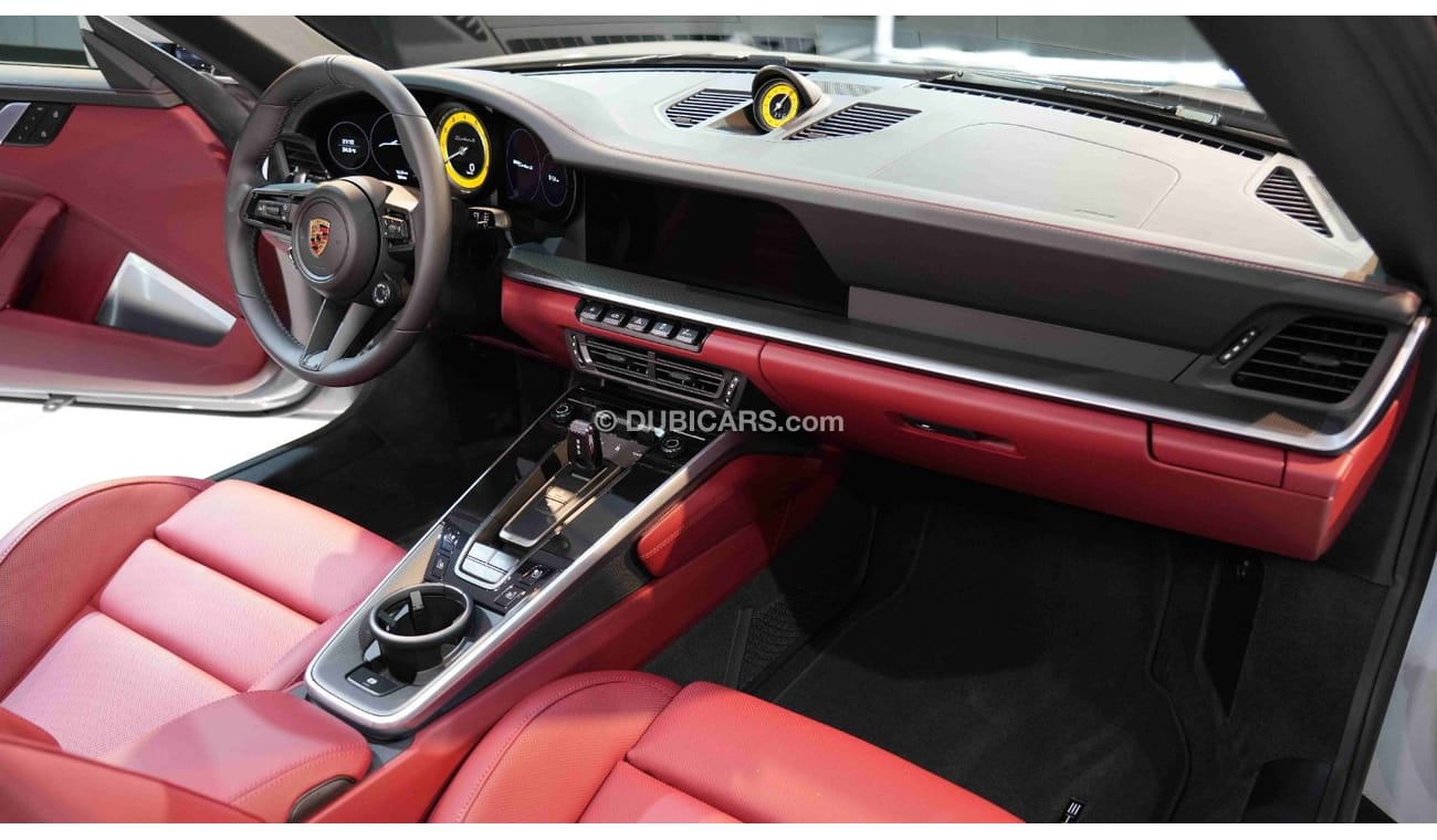 Porsche 911 Cabriolet | Brand New | 2024 | Crayon | Interior Red Bordeaux