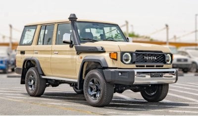 Toyota Land Cruiser Hard Top 2024 Toyota LC76 4.0L Petrol MT With Digital Speedometer & LED Light - GCC