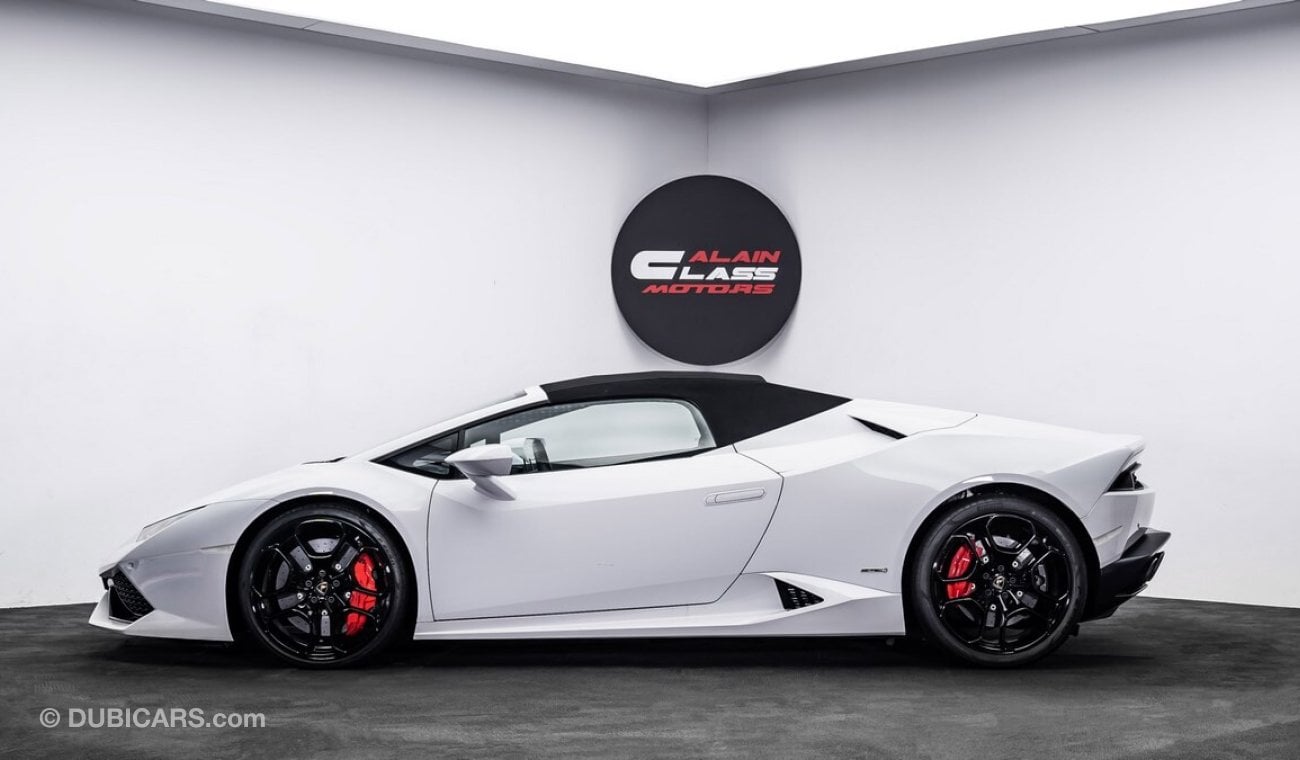 Lamborghini Huracan LP 610-4 Spyder 2017 - Japanese Specs