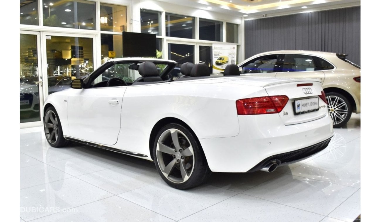 Audi A5 EXCELLENT DEAL for our Audi A5 35TFSi S-Line Convertible ( 2016 Model ) in White Color GCC Specs