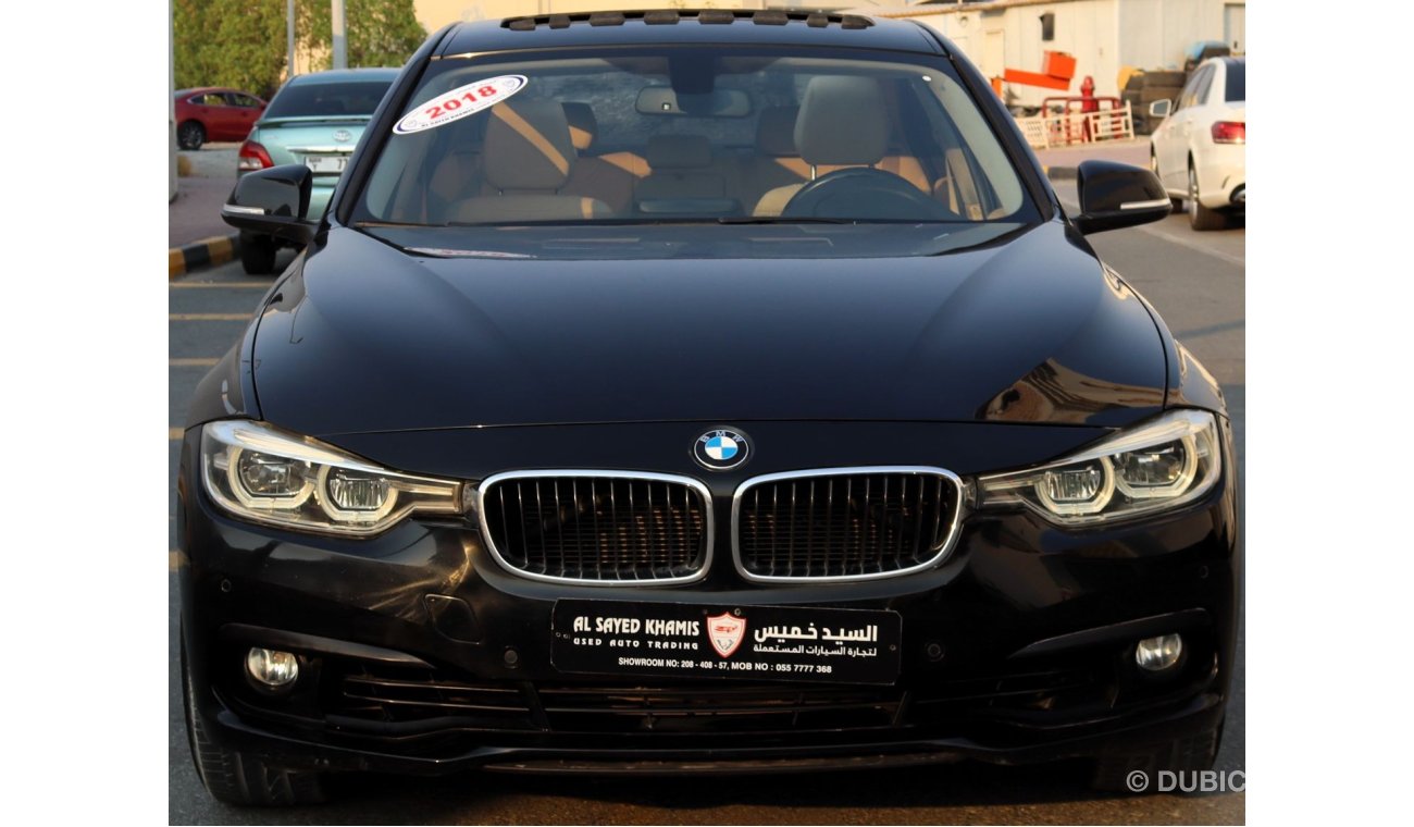 BMW 318i Executive ACCIDENTS FREE - GCC - ENGINE 1.5 TURBO - PERFECT CONDITION INSIDE OUT