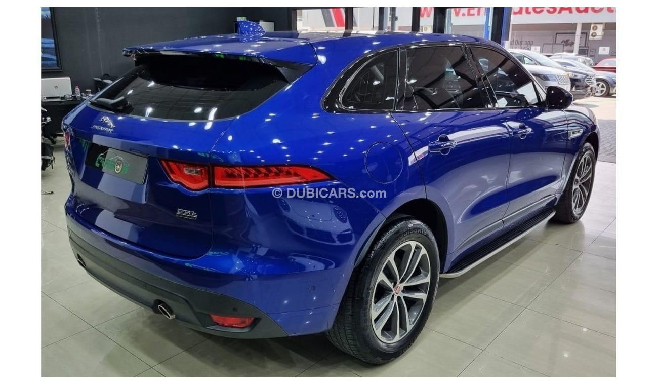 Jaguar F-Pace R-Sport SUMMER PROMOTION JAGUAR F PACE R 2.5T 2019 GCC IN PERFECT CONDITION UNDER AL TAYER WARRANTY