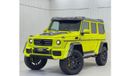 مرسيدس بنز G 500 4X4² 2016 Mercedes G500 4x4 Squared Brabus, Service History, Excellent Condition GCC