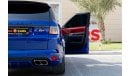 لاند روفر رانج روفر سبورت أس في آر Range Rover Sport SVR 2019 GCC under Warranty with Flexible Down-Payment.