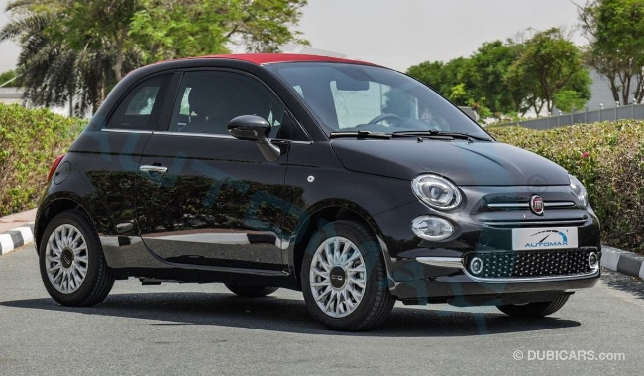 Fiat 500 Cabrio 1.4L FWD , 2024 GCC , 0Km , With 5 Years or 120K Km Warranty @Official Dealer