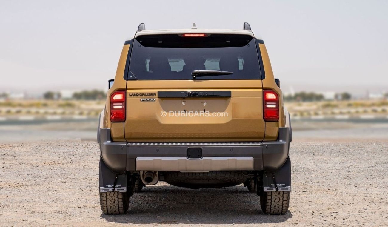 تويوتا برادو 250 2.8D AT FIRST EDITION MY2024 – SAND & GREY ROOF