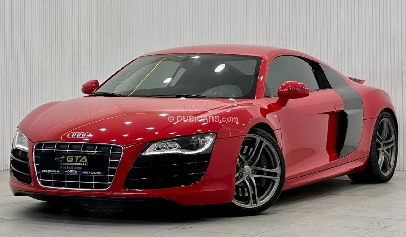 Audi R8 FSI 2012 Audi R8 V10 Quattro, Full Audi Service History, Full Options, Low Kms, GCC