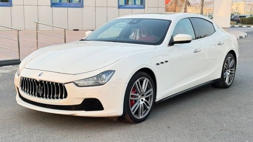 Maserati Ghibli Std MASERATI GHIBLI 2018 WHITE INSIDE RED JAPAN IMPORT