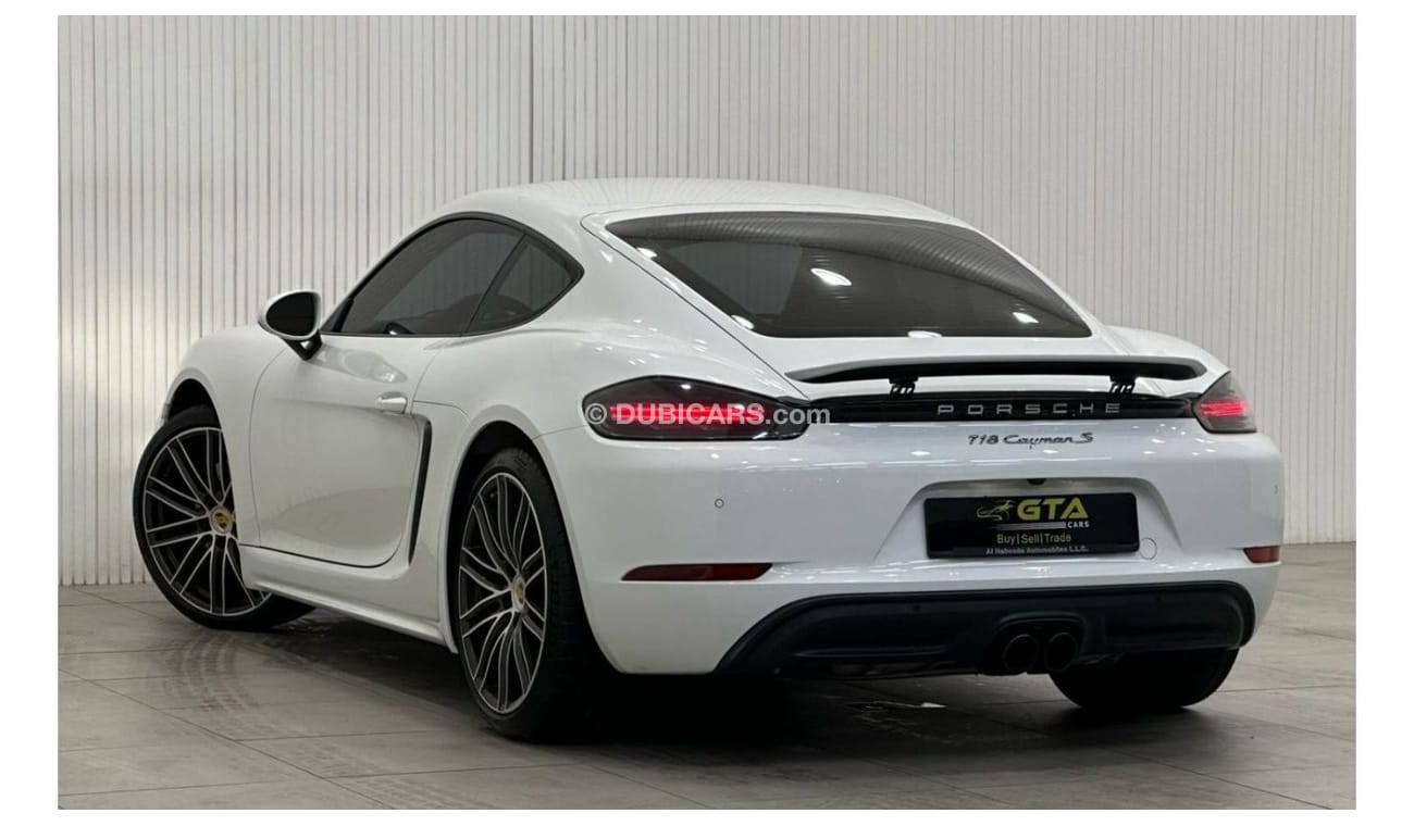 بورش كايمان 718 2018 Porsche 718 Cayman S, April 2025 Porsche Warranty, Full Porsche Service History, GCC