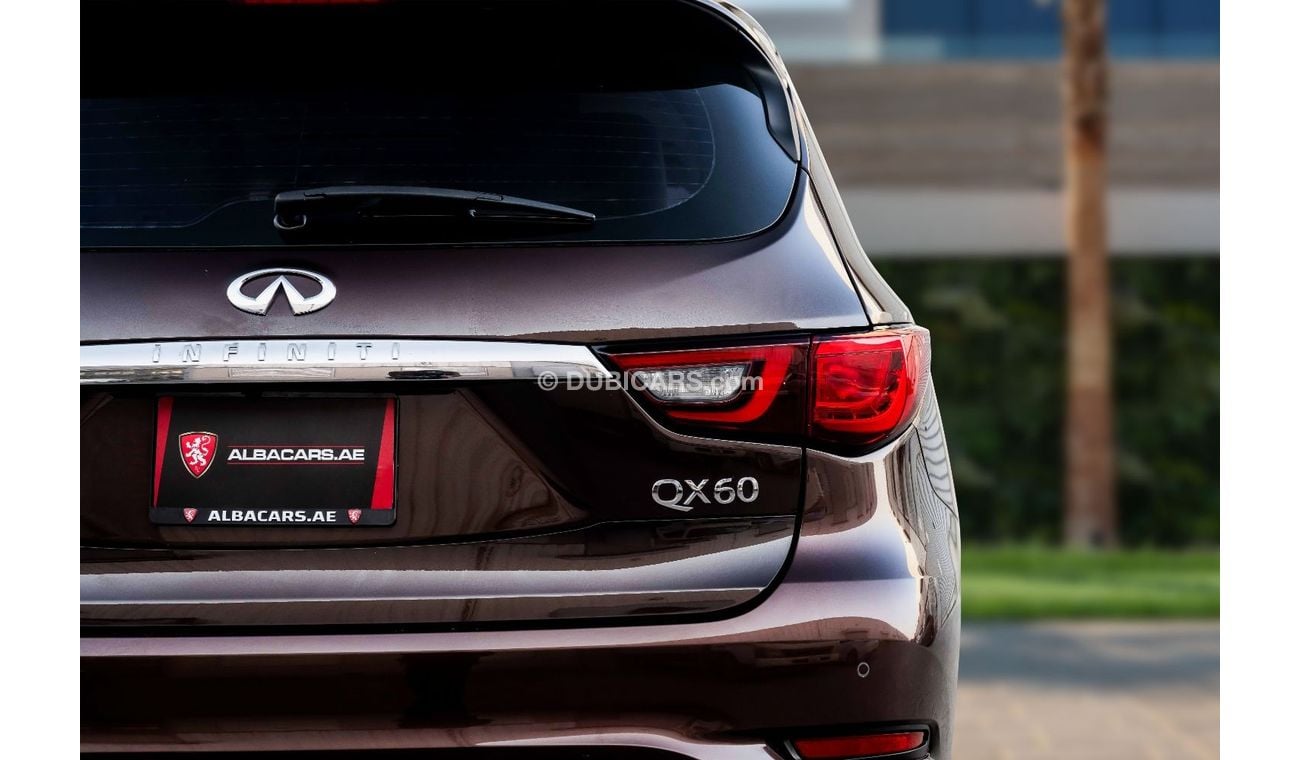 إنفينيتي QX60 LUXURY | 1,821 P.M  | 0% Downpayment | STUNNING CONDITION!