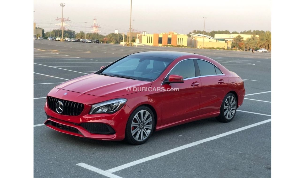 Mercedes-Benz CLA 250 Sport MODEL 2018 car perfect condition inside and outside  no accident  full option panoramic roof