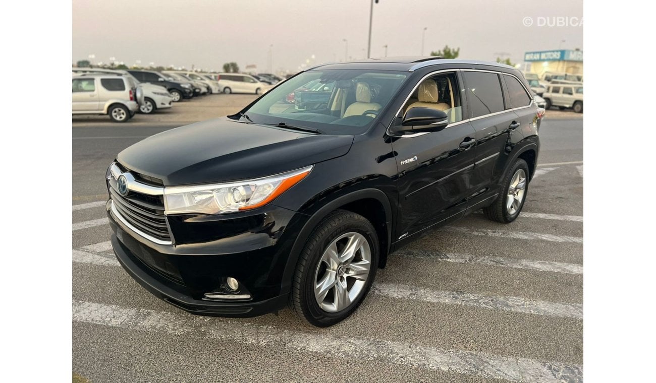 تويوتا هايلاندر 2016 Toyota Highlander, Hybrid - 4X4 - Panoramic / Push Start - Heat and Cooling Seats- Limited Full