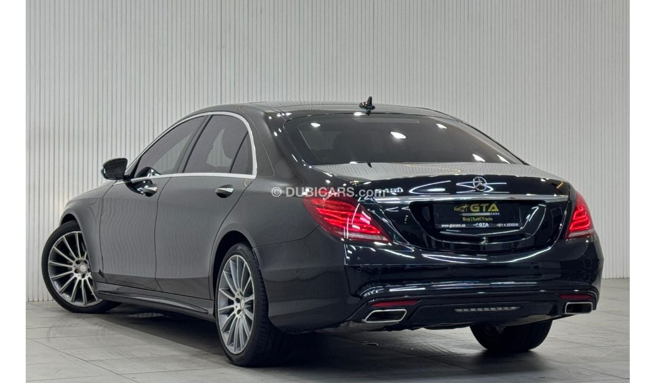 مرسيدس بنز S 400 std 3.0L 2015 Mercedes Benz S400 AMG, Full Service History, Fully Loaded, GCC