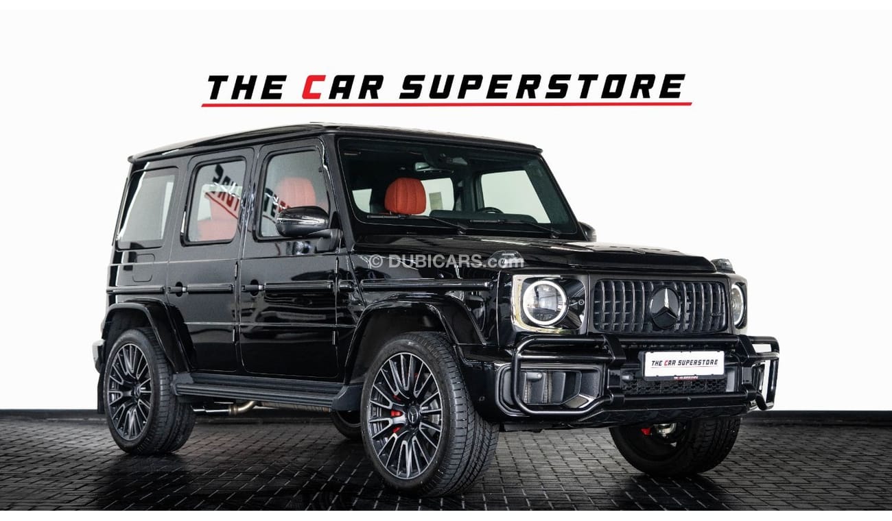 Mercedes-Benz G 63 AMG 2025 MERCEDES BENZ G63 AMG | DOUBLE NIGHT PACKAGE | CARBON PACKAGE | WARRANTY SERVICE TILL 2029