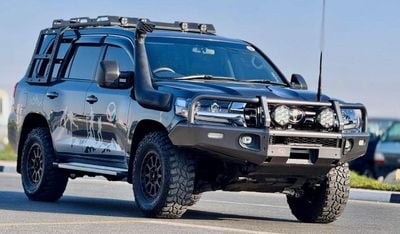 تويوتا لاند كروزر OFF ROAD MODIFIED | 2016 | RHD | 4.5L DIESEL ENGINE | HEAVY ROOF RACK WITH SIDE LADDER