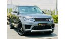 لاند روفر رينج روفر | RANGE ROVER | SPORT HSE | GCC SPECS | YEAR 2019 |  FLEXIBLE DOWN PAYMENT EMI AED 2518