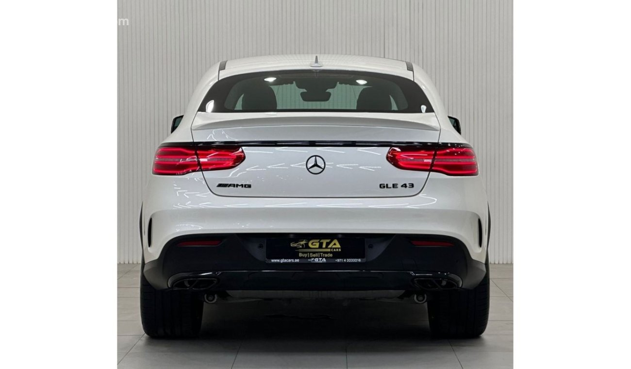 مرسيدس بنز GLE 43 AMG *Special Order* 2018 Mercedes Benz GLE43 AMG 4MATIC Coupe, Warranty, Full Mercedes Service History, 