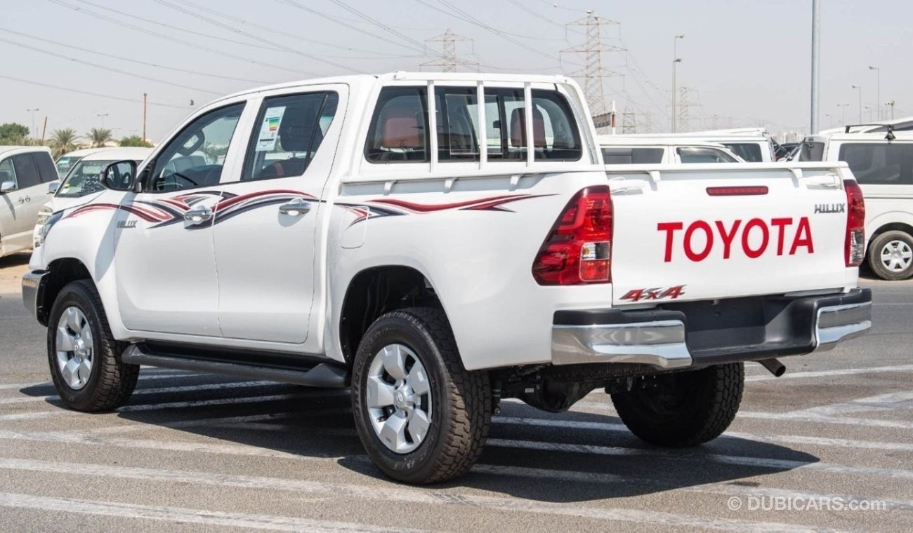 Toyota Hilux (LHD) TOYOTA HILUX DC 2.4 AT 4X4 MY2023 – WHITE