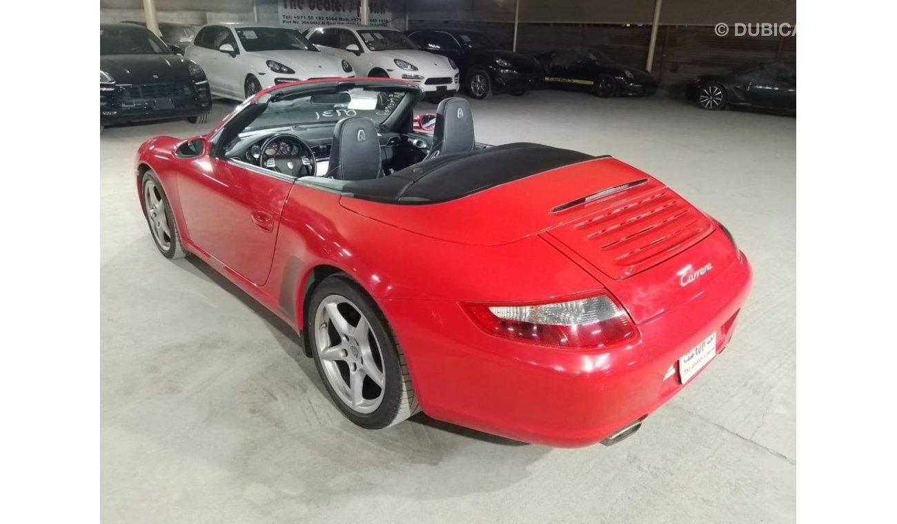 بورش 911 PORSCHE 911 CARRERA CABRIOLET 3.6L 2007, EXCELLENT CONDITION, LEATHER INTERIOR AND MORE..