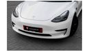 Tesla Model 3 Standard | 2,213 P.M  | 0% Downpayment | Excellent Condition!