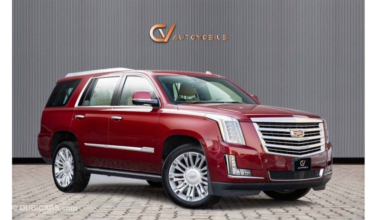 Cadillac Escalade Platinum Std GCC Spec - With Warranty and Service Contract