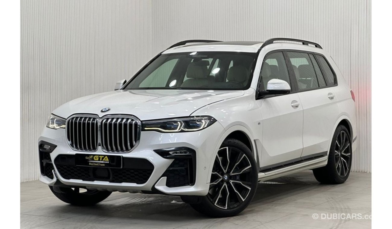 بي أم دبليو X7 2019 BMW X7 xDrive50i M-Sport Masterclass, Aug 2024 Warranty + Aug 2027 Service Pack, Full Option