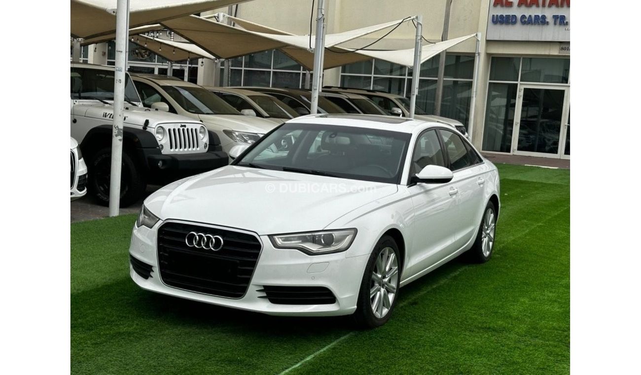 أودي A6 TFSI موديل 2014 GCC CAR PERFECT CONDITION INSIDE AND OUTSIDE FULL OPTION SUN ROOF