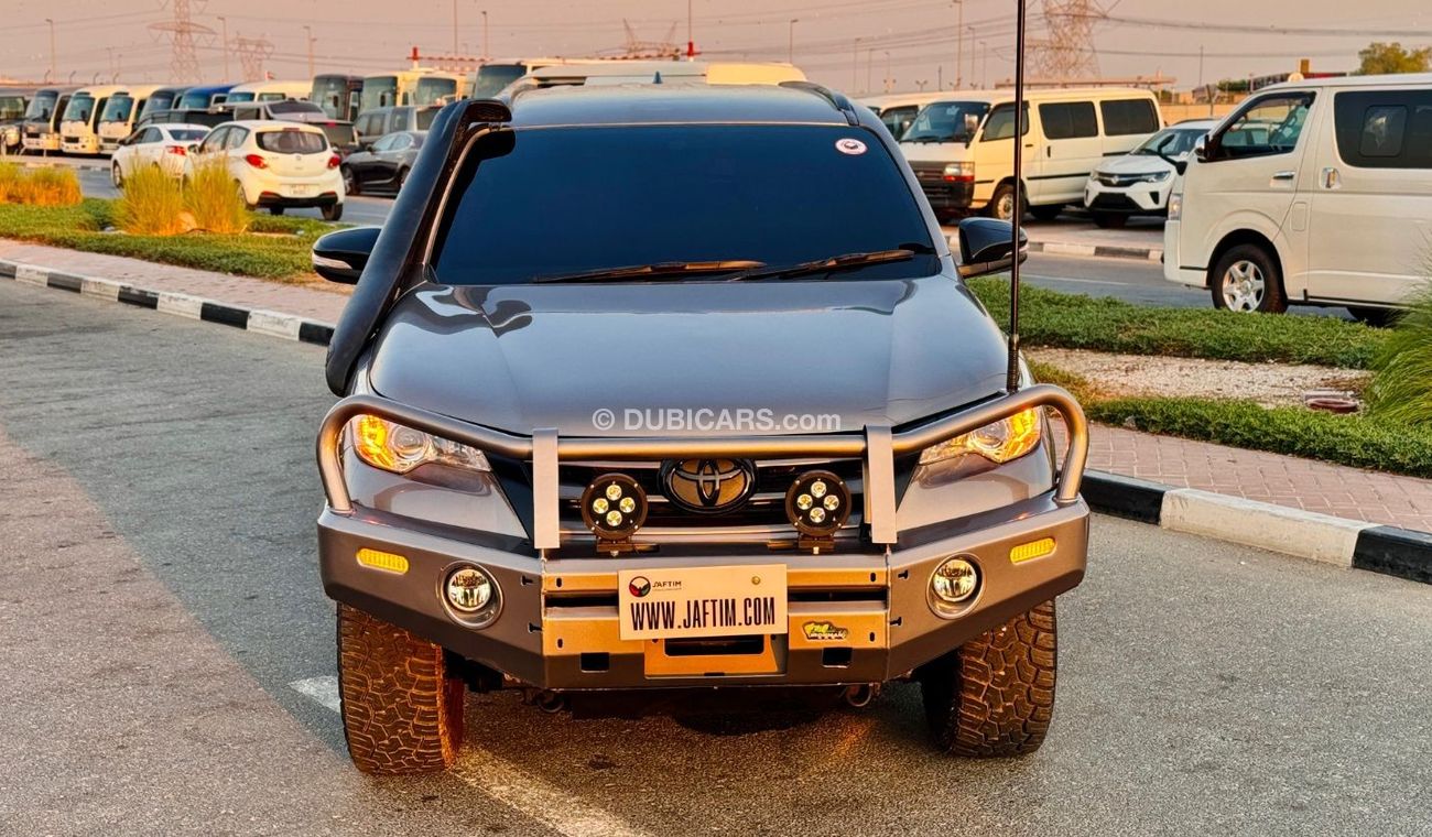 تويوتا فورتونر PREMIUM BULL BAR WITH LED LIGHTS | RHD | 2016 | 2.8L DIESEL ENGINE | AIR SNORKEL