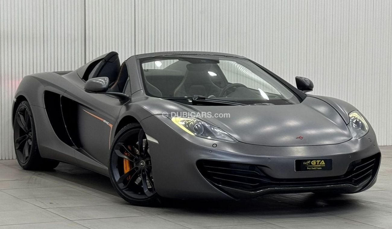 McLaren MP4 12C 2013 McLaren MP4-12C Spider, Jan 2025 McLaren Warranty, Full Service History, GCC