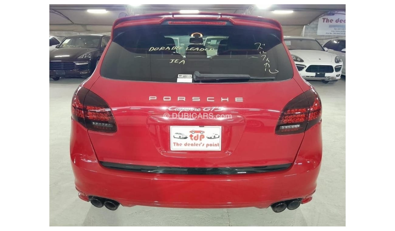 بورش كايان PORSCHE CAYENNE GTS 4.8L 2013, WITH GTS INTERIOR PACKAGE, SPORTS CHRONO PACKAGE AND MORE..