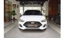 Hyundai Veloster Turbo صبغ وكاله | GCC Specs | 2.0L | Original Paint | Excellent Condition | Accid