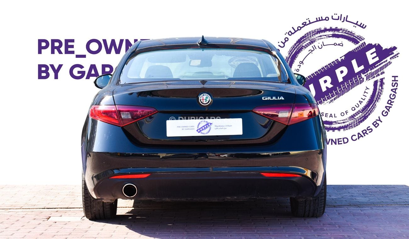 Alfa Romeo Giulia Base - Service History, Warranty, Certified & Sold by Purple Pre-Owned Gargash Motors