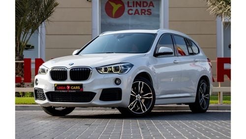 بي أم دبليو X1 sDrive 20i M Sport 2.0L BMW X1 sDrive20i M-Sport 2018 GCC under Warranty with Flexible Down-Payment.