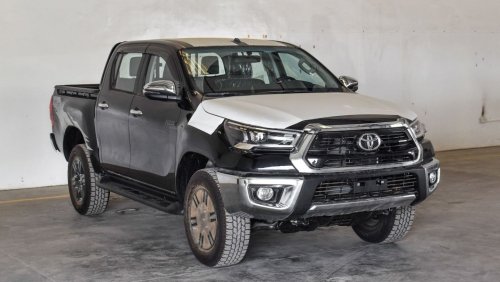 تويوتا هيلوكس 2023 Toyota Hilux 4x4 Double Cab 2.7L HI SR5 Petrol AT | Wooden Dash | Black inside black - Export O