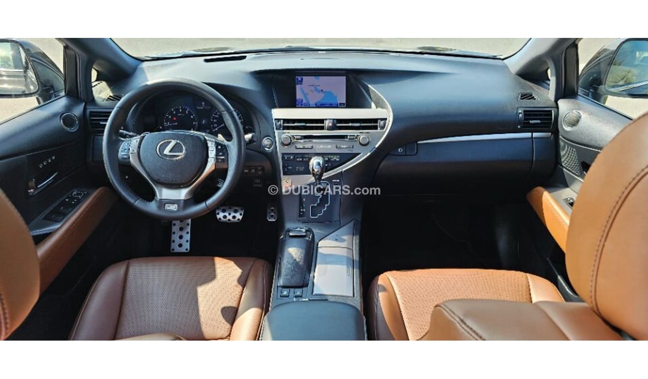 لكزس RX 350 LEXUS RX350 F SPORT FULL 0PTION MODEL 2015 G.C.C ACCIDENT FREE ORIGINAL PAINT