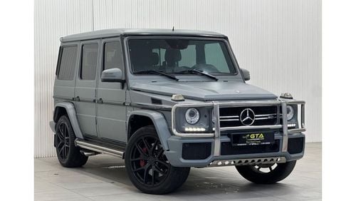 مرسيدس بنز G 63 AMG Std 5.5L 2016 Mercedes Benz G63 AMG 4MATIC, Service History, Full Options, Excellent Condition, GCC