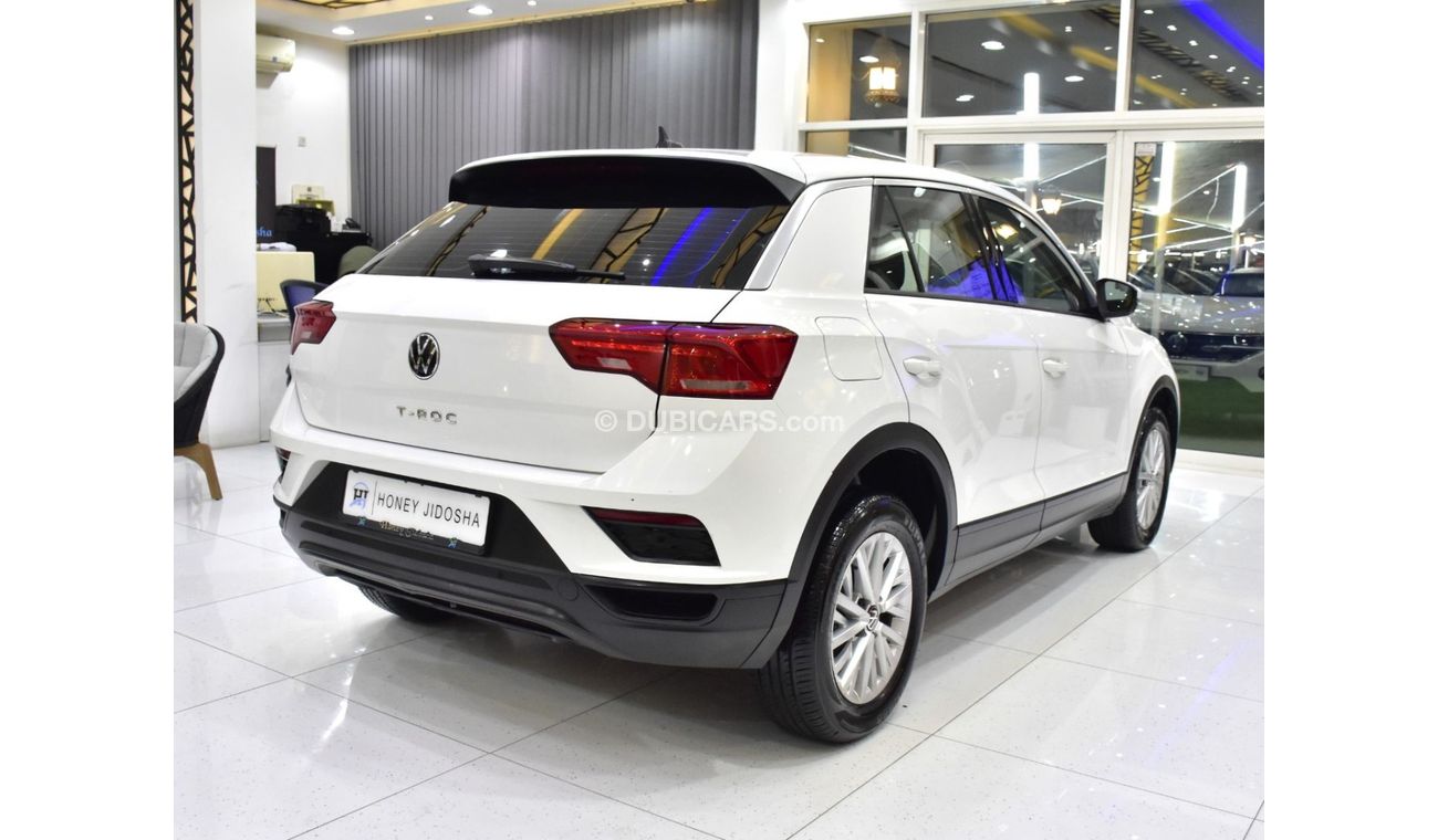 فولكس واجن T ROC EXCELLENT DEAL for our Volkswagen T-ROC ( 2021 Model ) in White Color GCC Specs