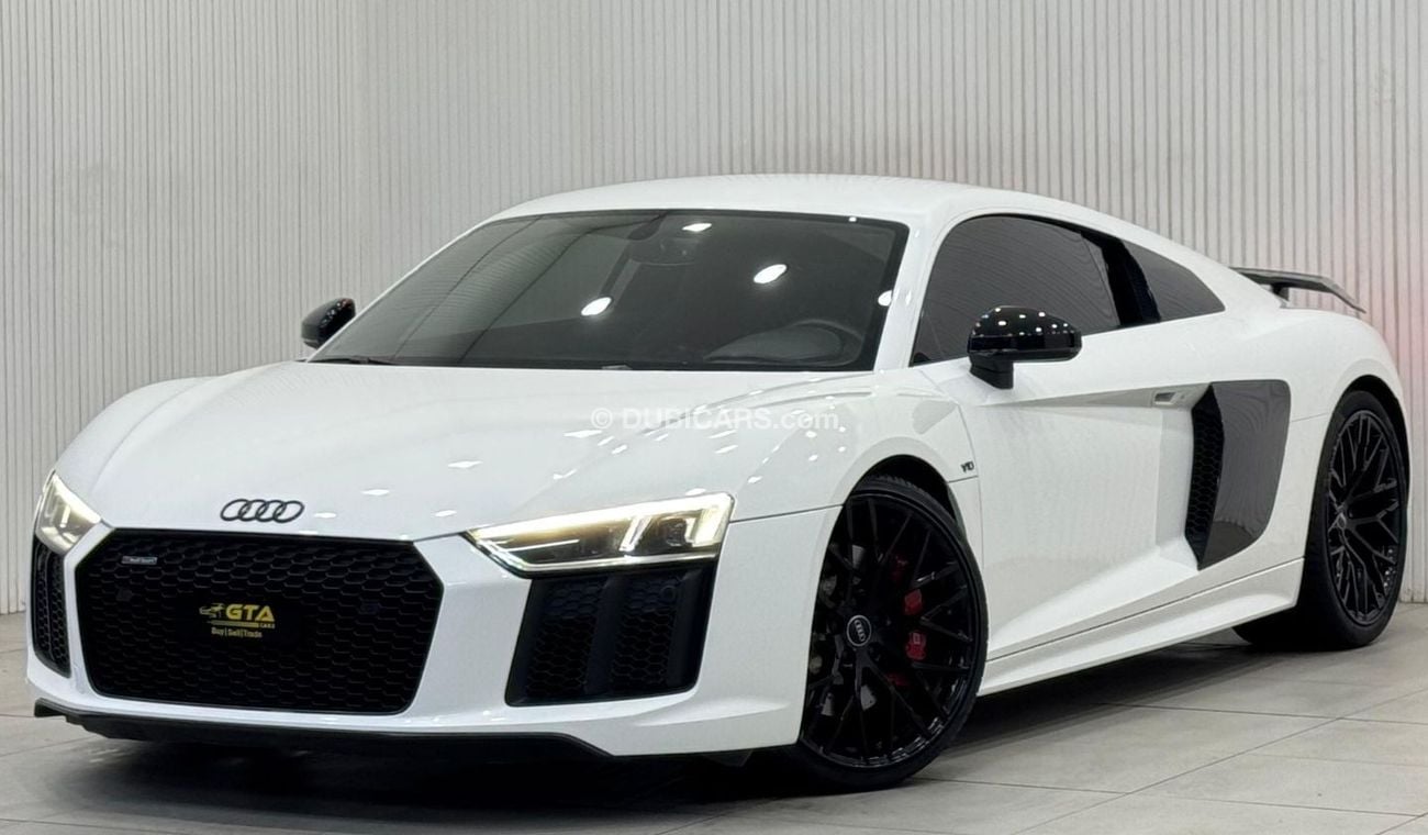 أودي R8 Sport Black Edition V10 (540 HP) 2018 Audi R8 Sport Black Edition V10, Warranty, Full Audi Service H