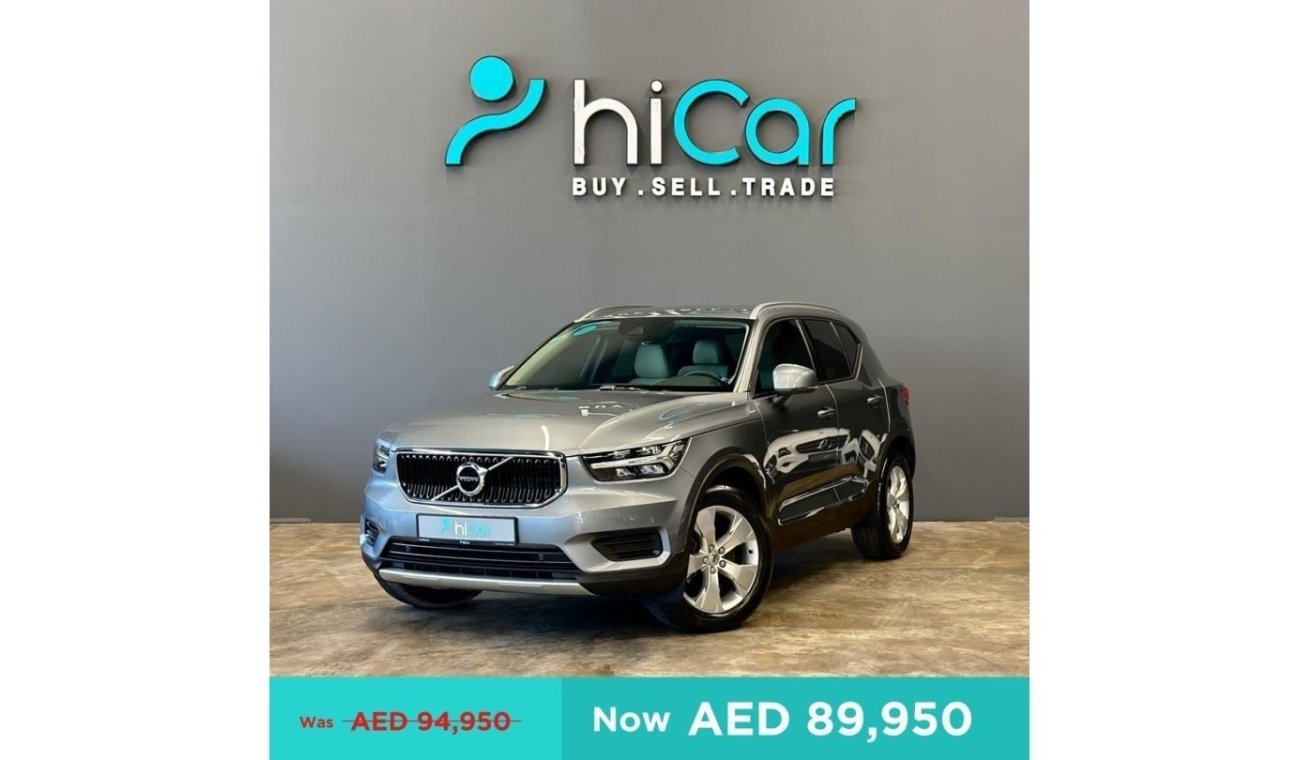 Volvo XC40 AED 1,379pm • 0% Downpayment • Momentum • 2 Years Warranty!