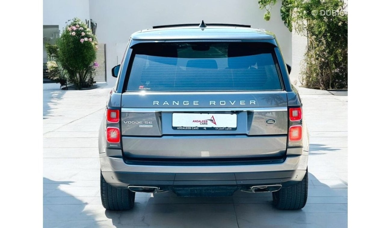 Land Rover Range Rover Vogue AED 3,360 P.M | RANGE ROVER VOGUE SE 5.0SC V8 | GCC | LESS MILEAGE | LUXURY  CABIN