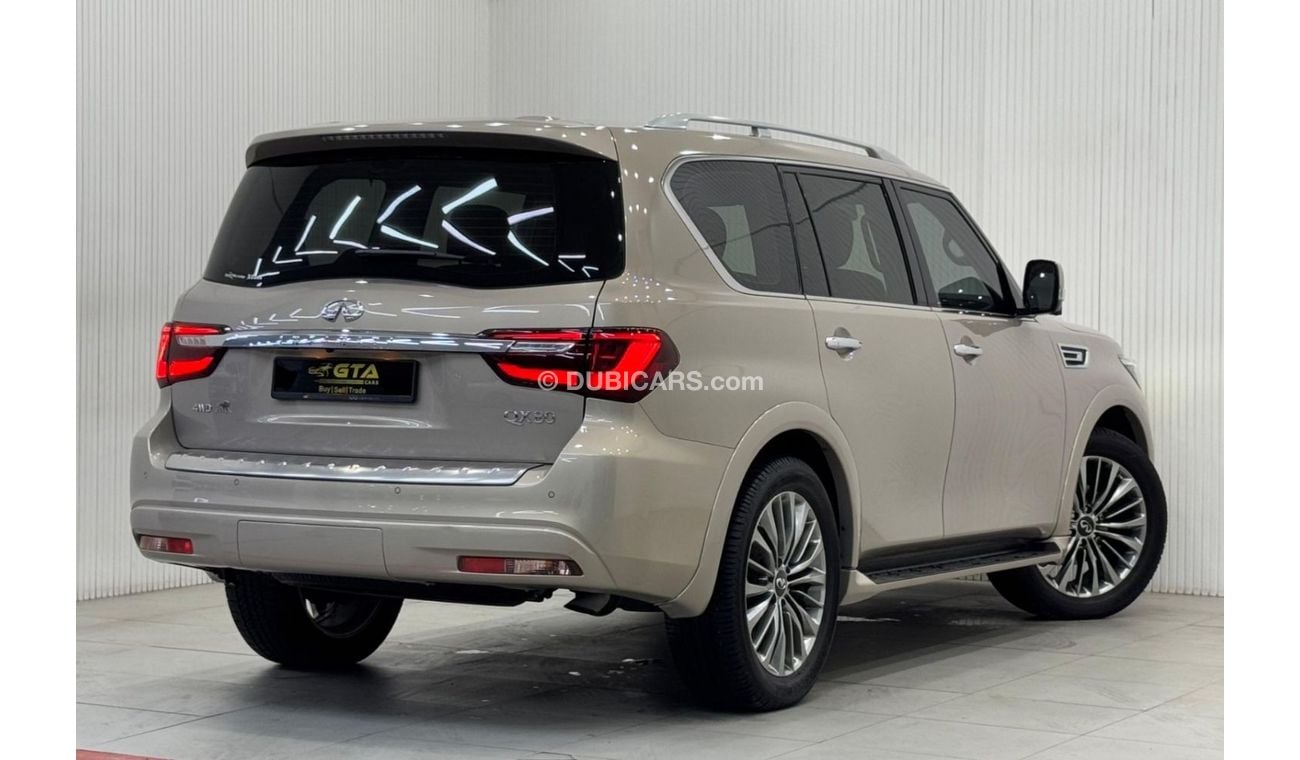 Infiniti QX80 Std 5.6L 2021 Infiniti QX80, One Year Warranty, Agency Full Service History, GCC