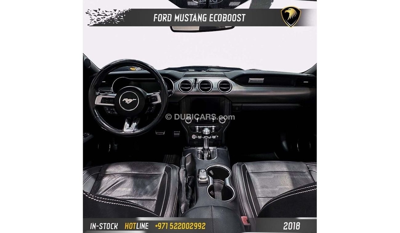 فورد موستانج 2018 Ford Mustang EcoBoost